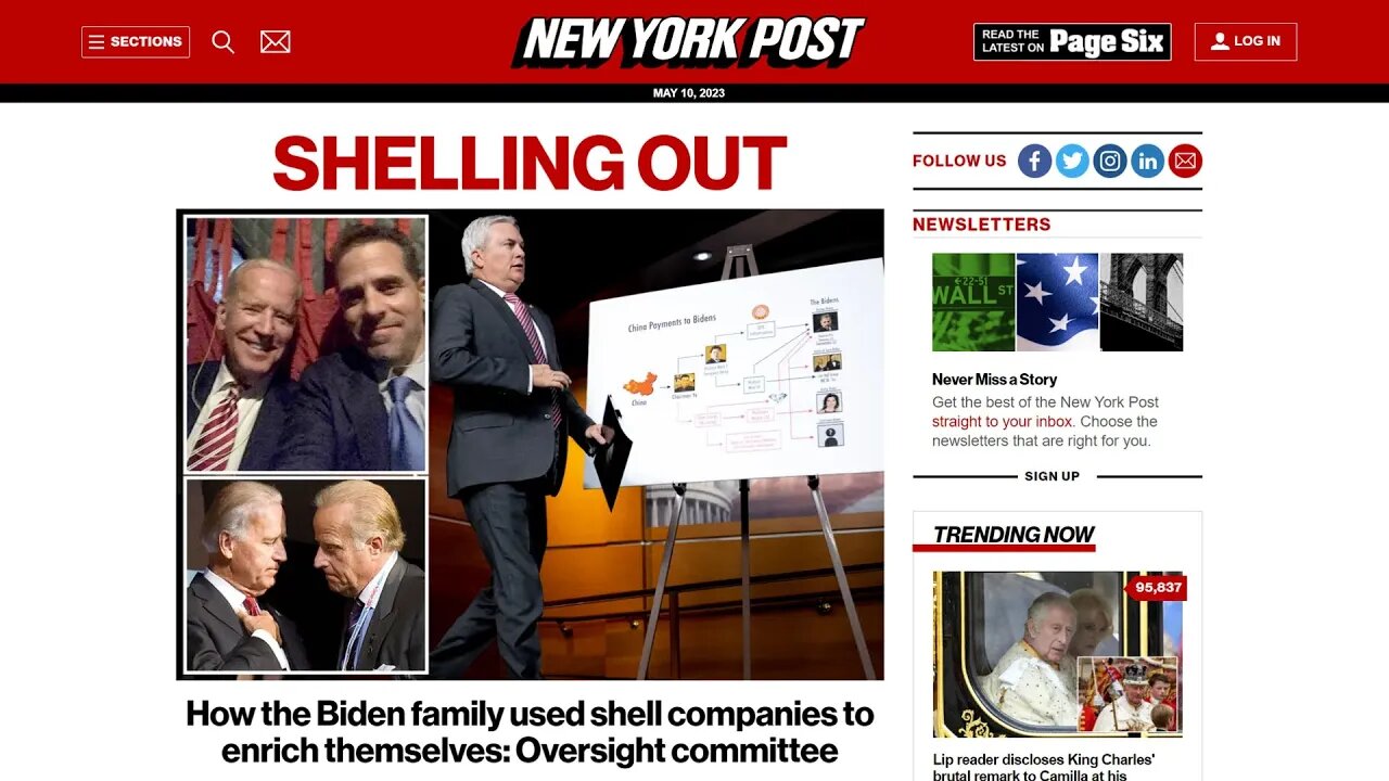 Politico, CNN, MSNBC, WaPo, NYT Don't Cover Biden's Pay For Play