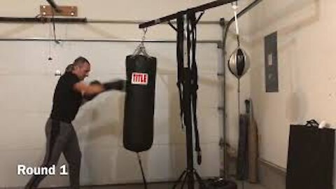 Beginner heavy bag workout #2