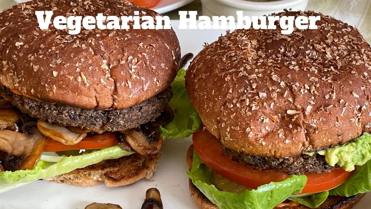 Vegetarian hamburger​/素食漢堡