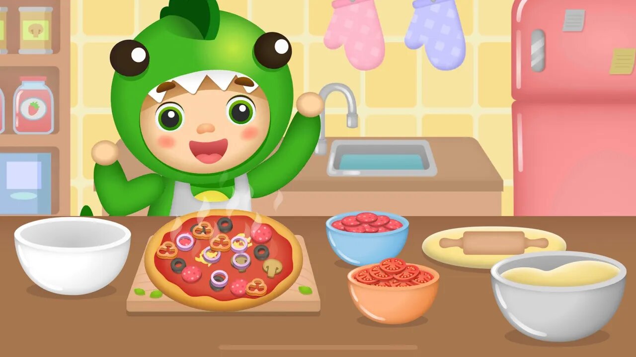 Come cucinare la pizza 🍕 #pizza #cucinarelapizza #giochieducativi #roblox #giochi #pizzaperbambini