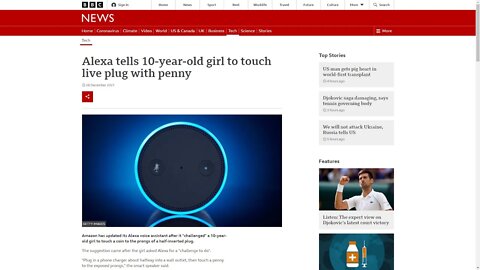 Amazon Alexa Challenges A Little Girl