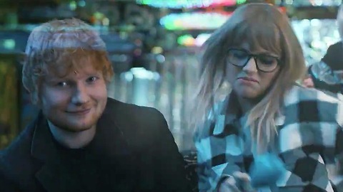 Taylor Swift Knocks Back Shots with Ed Sheeran in 'End Game' Music Video...But WHERE Was Katy Perry?