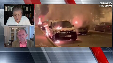Alastair Crooke speaks to the situation in France. What is the Government doing to stop the chaos?