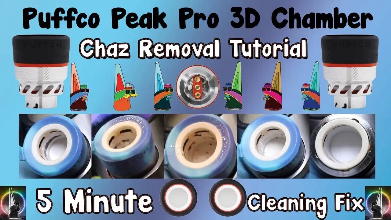 Puffco Peak Pro 3D Chamber Chazz Removal Tutorial! Get a 3D Chamber, You Won't Regret it!