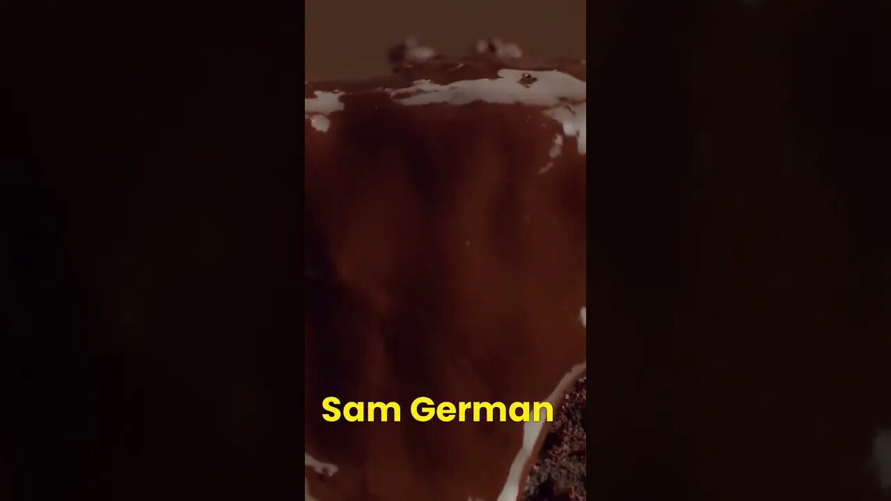 German Chocolate Cake Not Invented In German #shorts #youtubeshorts #facts #didyouknow #viral #fun