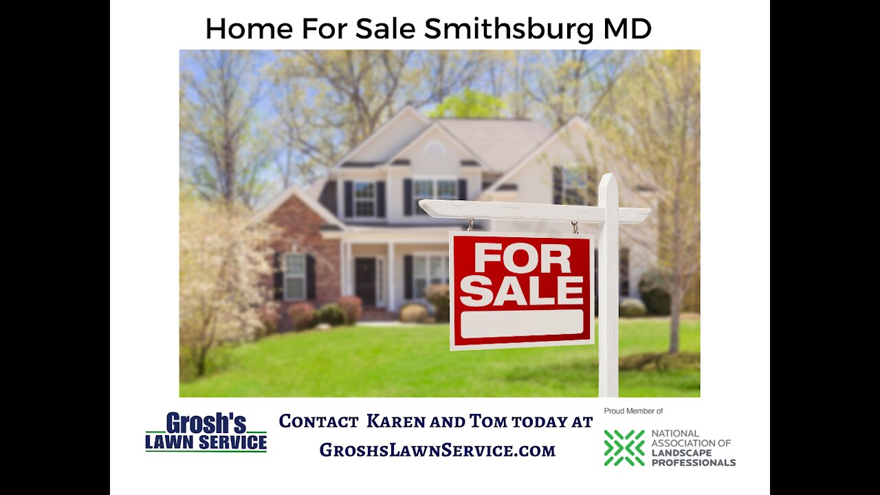 Home For Sale Smithsburg MD Landscaping Contractor