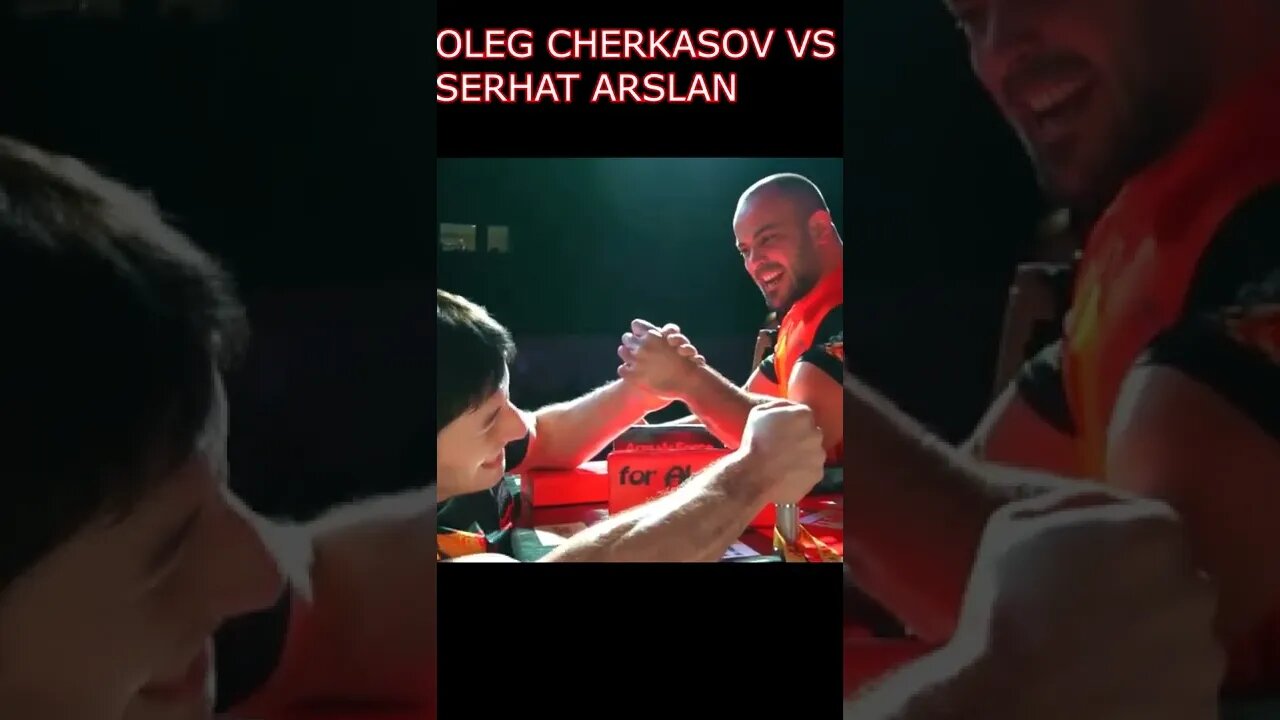 The Armwrestling Champion Oleg Cherkasov