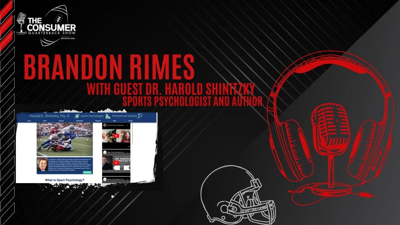 The Consumer Quarterback Show - Dr. Harold Shinitzky