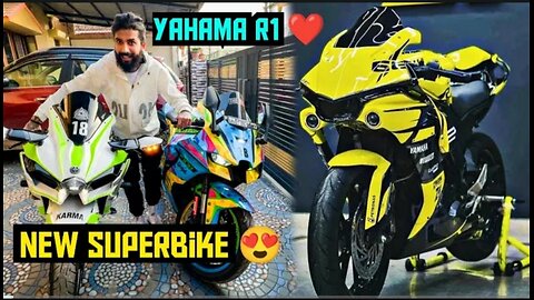 Finally apni New superbike Yamaha R1 lene ka decide karliya