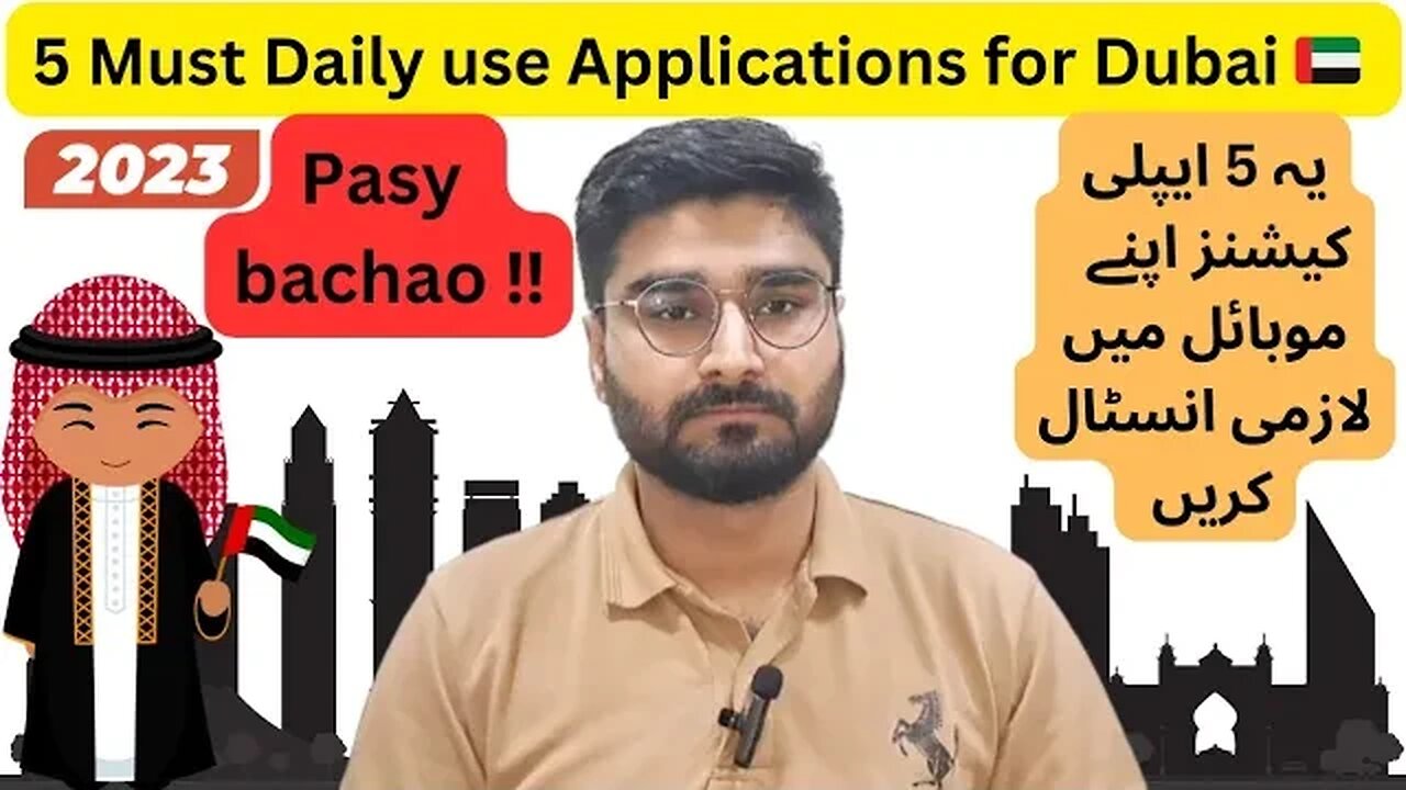 Top 5 Applications for UAE Residents, Visitors, and Job Hunters. #dubai #dubailife #uae #uaelife