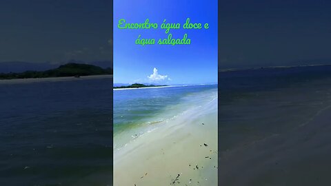 #shorts #praiadeitaguare #encontrodoriocomomar