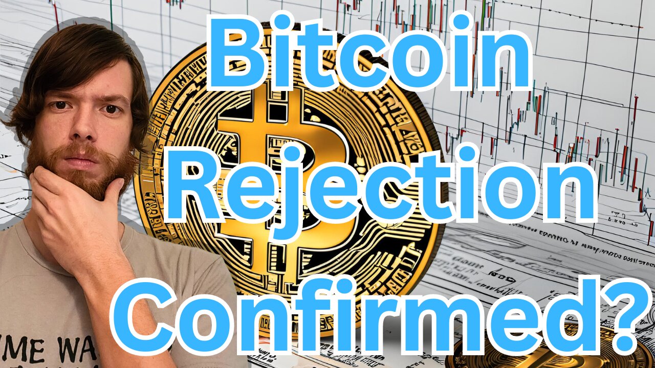 Bitcoin Rejection Confirmed? E455 #crypto #grt #xrp #algo #ankr #btc #crypto