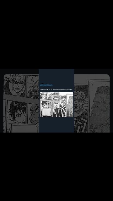 #ONEPIECE1078 Kizaru, Saturn et la marine dans le chapitre 1078 de One piece