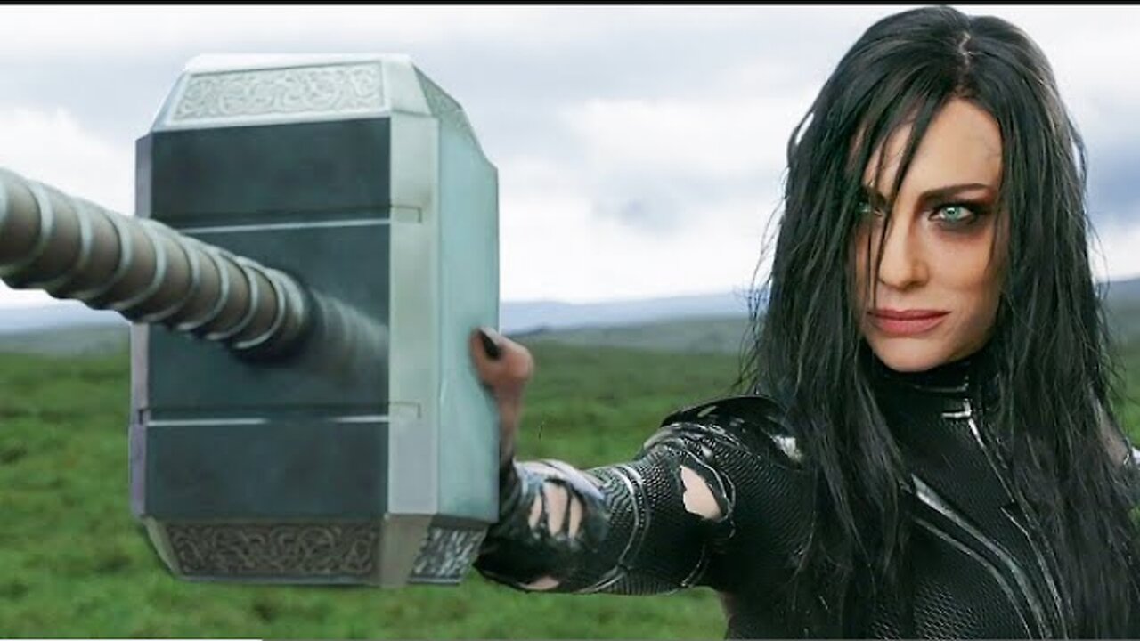 Hela Destroys Mjolnir scene |Thor Ragnarok (2017) Movie clip Hd