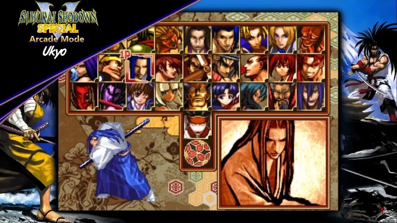 Samurai Shodown V Special - Arcade Mode - Ukyo