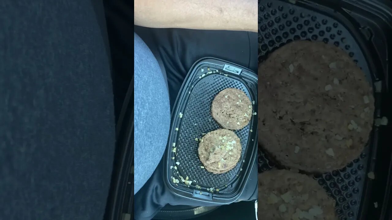 4 mcdonalds burger patties for breakfast.. tasty