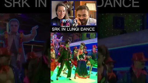 Lungi dance! #bollywoodreaction #srk #reactionvideo