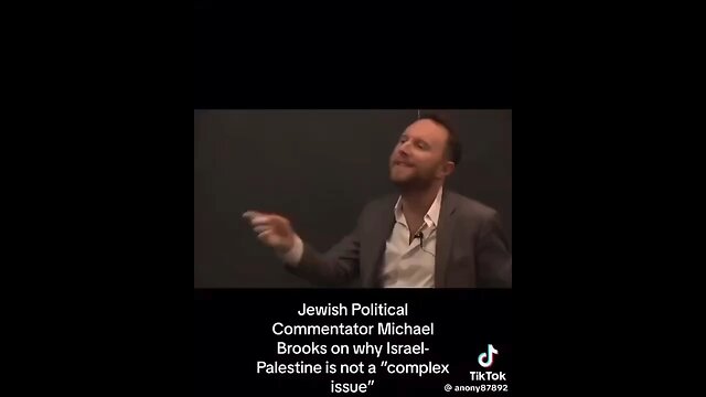 Part 3 Michael Brooks explaining eloquently why one is an oppressor and one is the oppressed.
