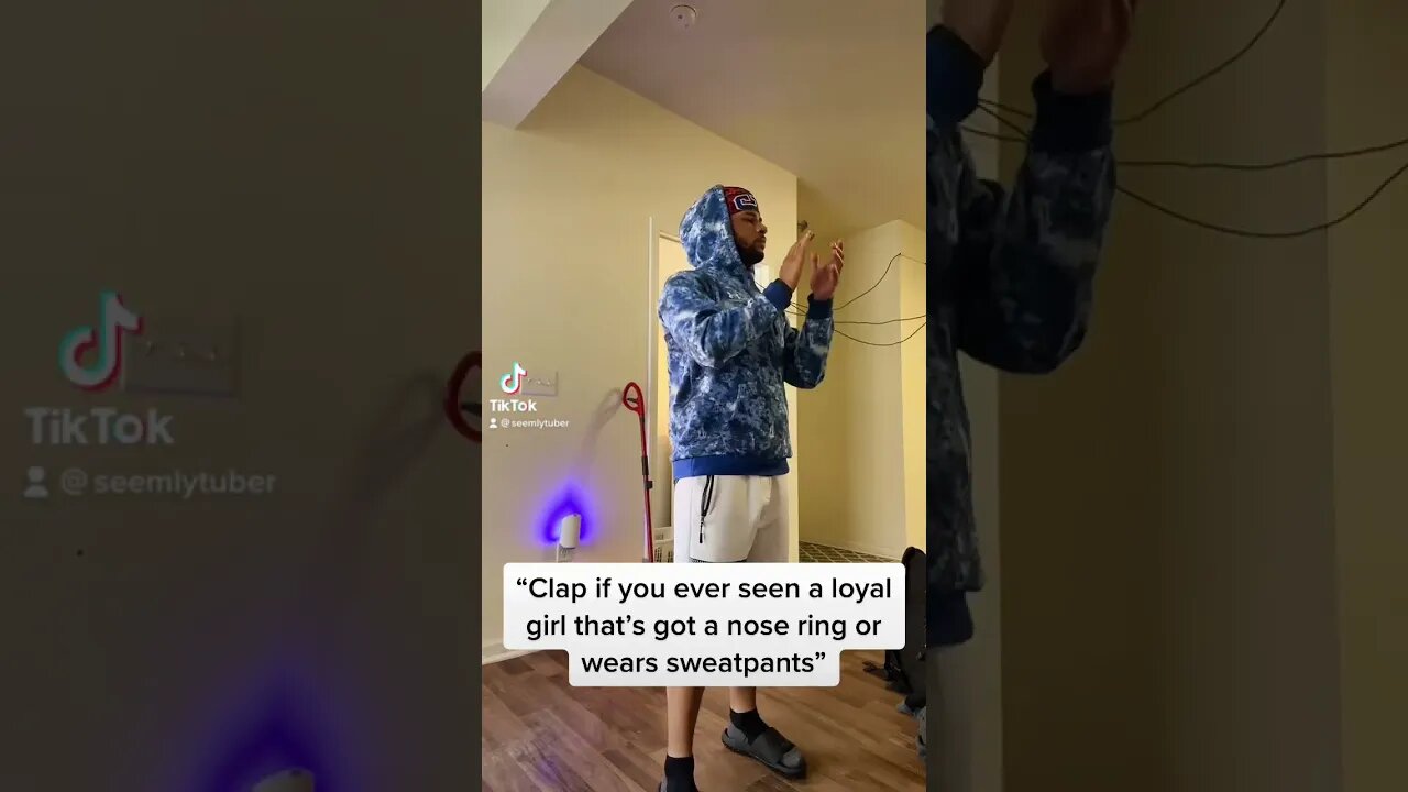 Clap if you ever seen a loyal girl with these… seemlytuber reaction funny react comedy jokes skit
