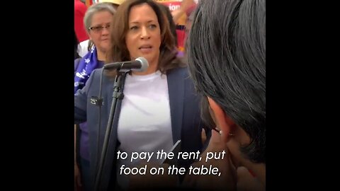 Kamala Harris: Entry-Level Jobs Should Sustain A Household And A Family