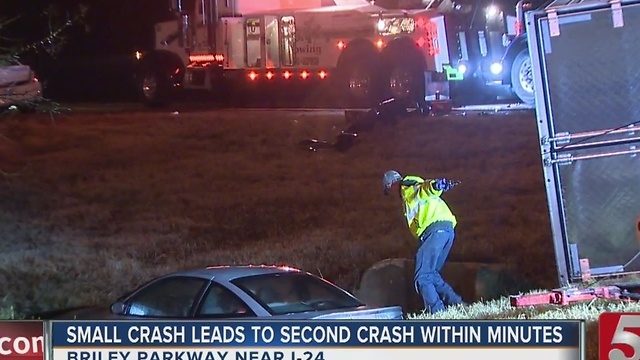 Overturned Tractor Trailer Closes Off-Ramp