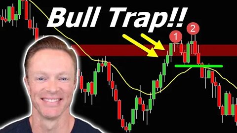 😍😍 This *BULL TRAP BOUNCE* Could Be Easiest Trade All Week!! 🙉