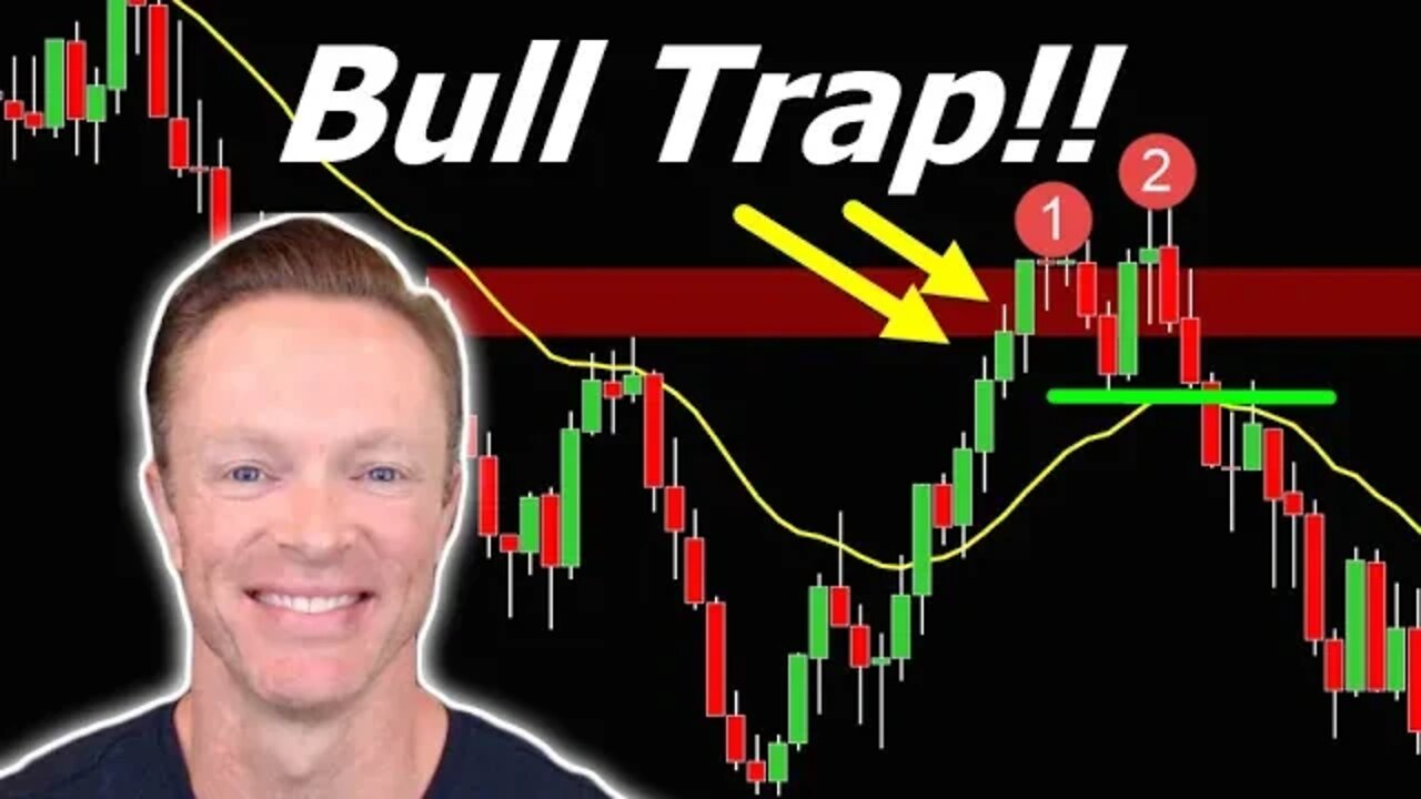 😍😍 This *BULL TRAP BOUNCE* Could Be Easiest Trade All Week!! 🙉