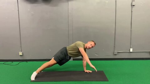 Push-up to rotation