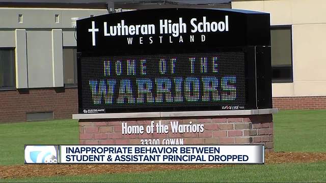 Lutheran High School assistant principal will not face charges for alleged relationship with minor