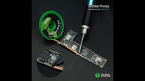 2UUL DW11 Solder Away Desoldering Wick 2015 10 Rolls/BOX For Mobile Phone PCB Motherboard