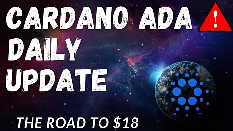 CARDANO PRICE PREDICTION 2024 - ADA PRICE PREDICTION - SHOULD I BUY ADA - CARDANO FORECAST