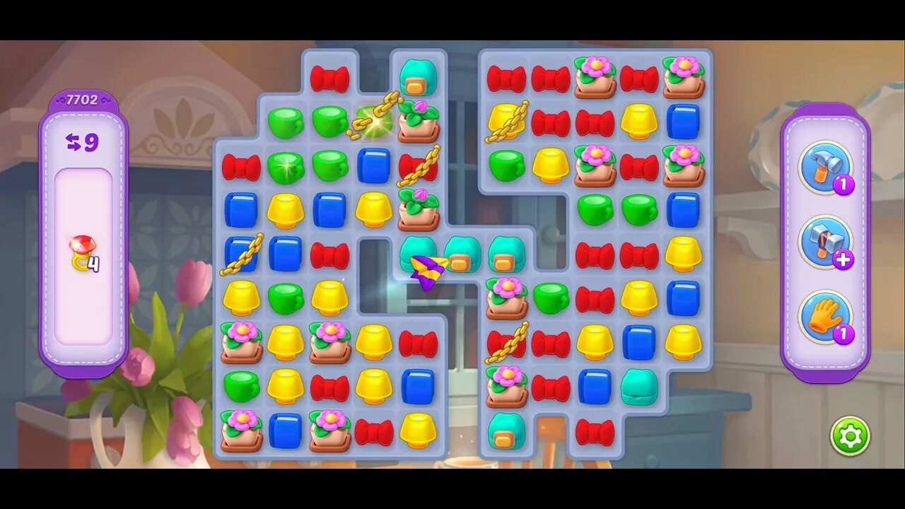 Playrix Homescapes Gameplay Walkthrough Level 7702