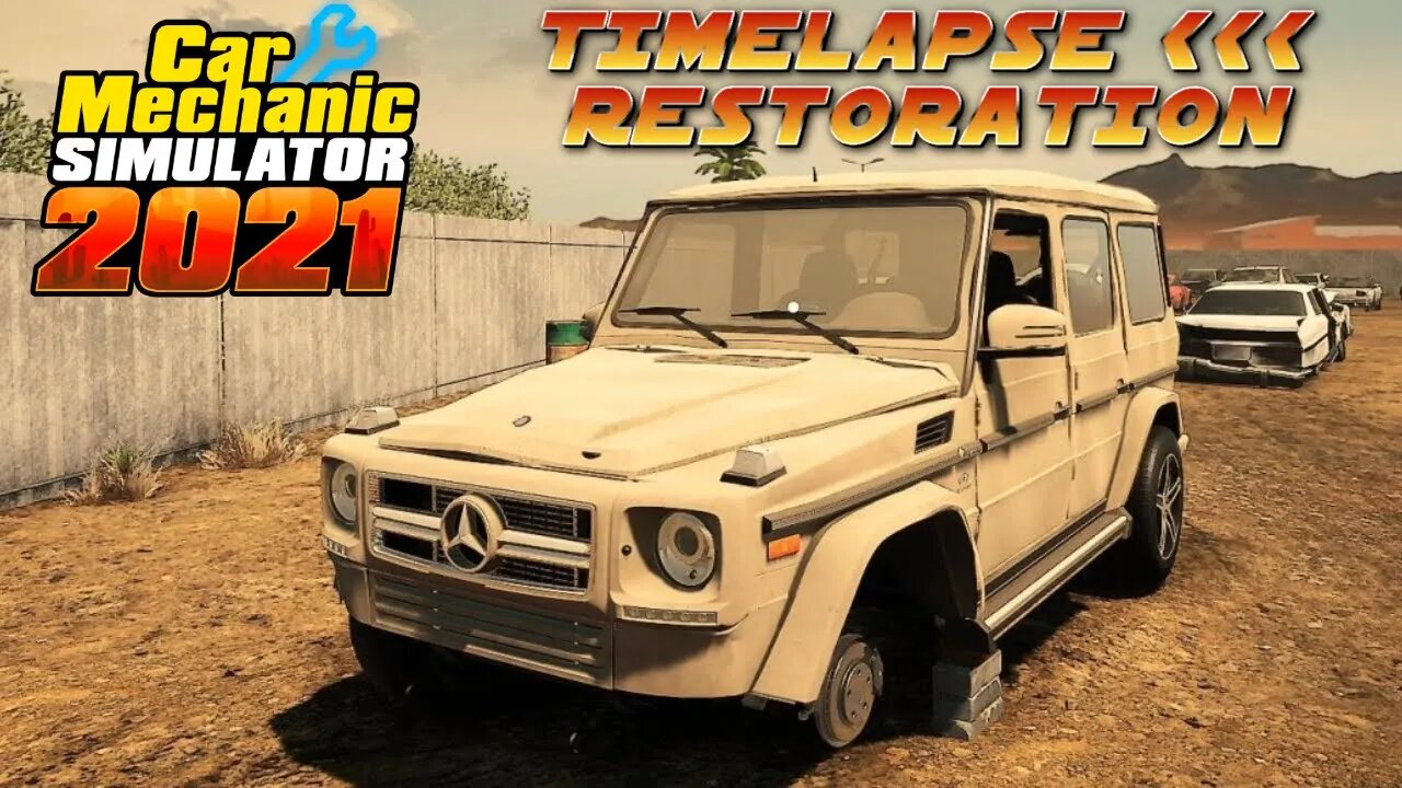 Mercedes Benz G Wagon AMG Restoration // Car Mechanic Simulator 2021