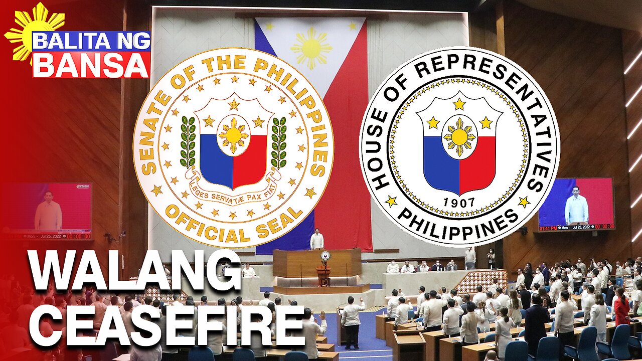 Senado, tumanggi sa panawagang ceasefire ng Kamara