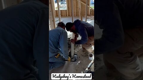 When the plumbing is put in the wrong spot