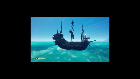 Sea of Thieves - Skelly Ship guarding outpost