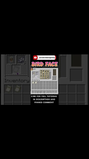 Bird Face Banner | Minecraft