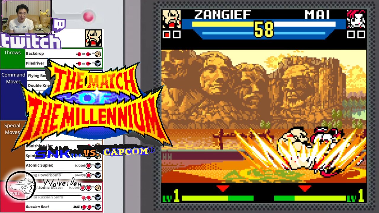 (NeoGeo Pocket Color) SNK vs. Capcom Match of the Millennium - 10 - Zangief - Lv Gamer