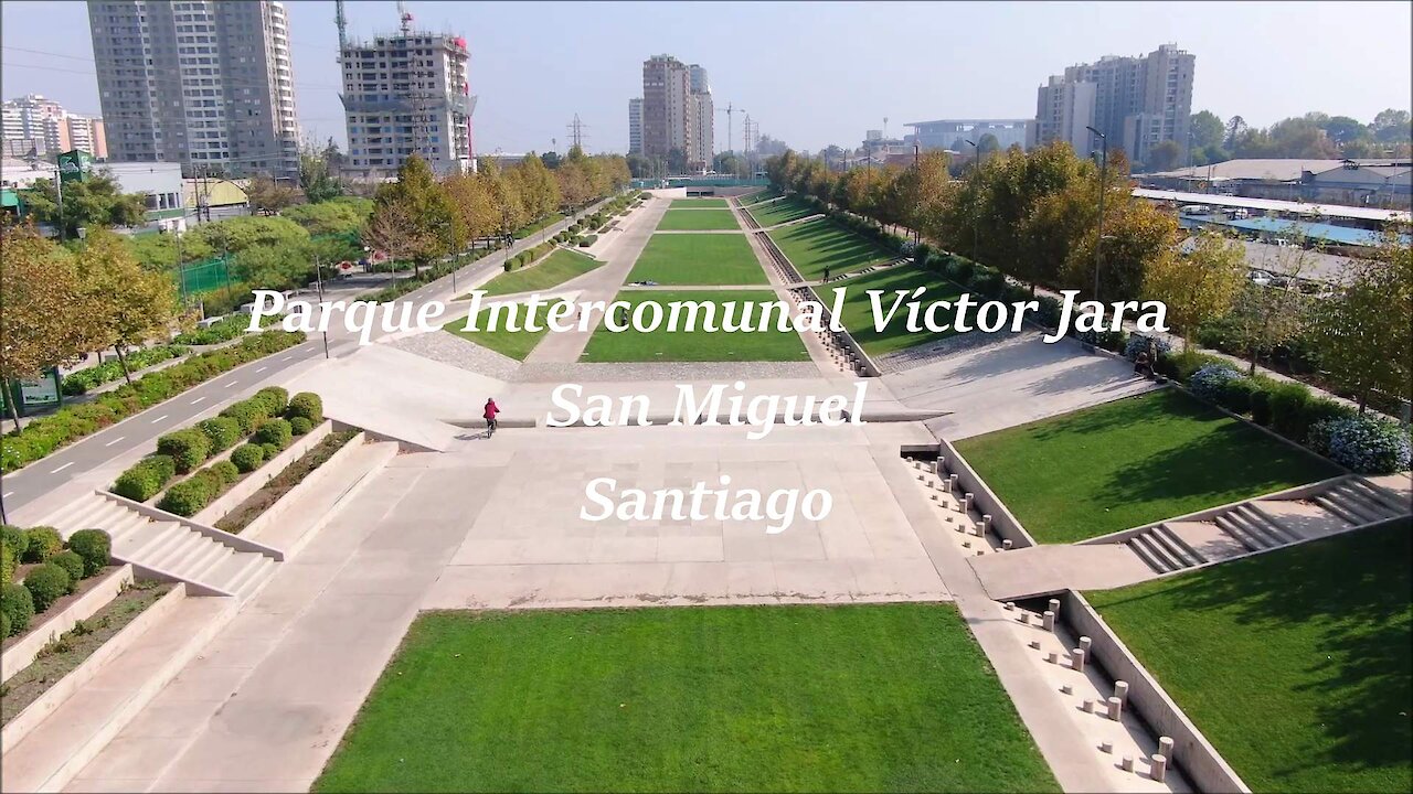 The Víctor Jara Intercomunal Park in Santiago, Chile