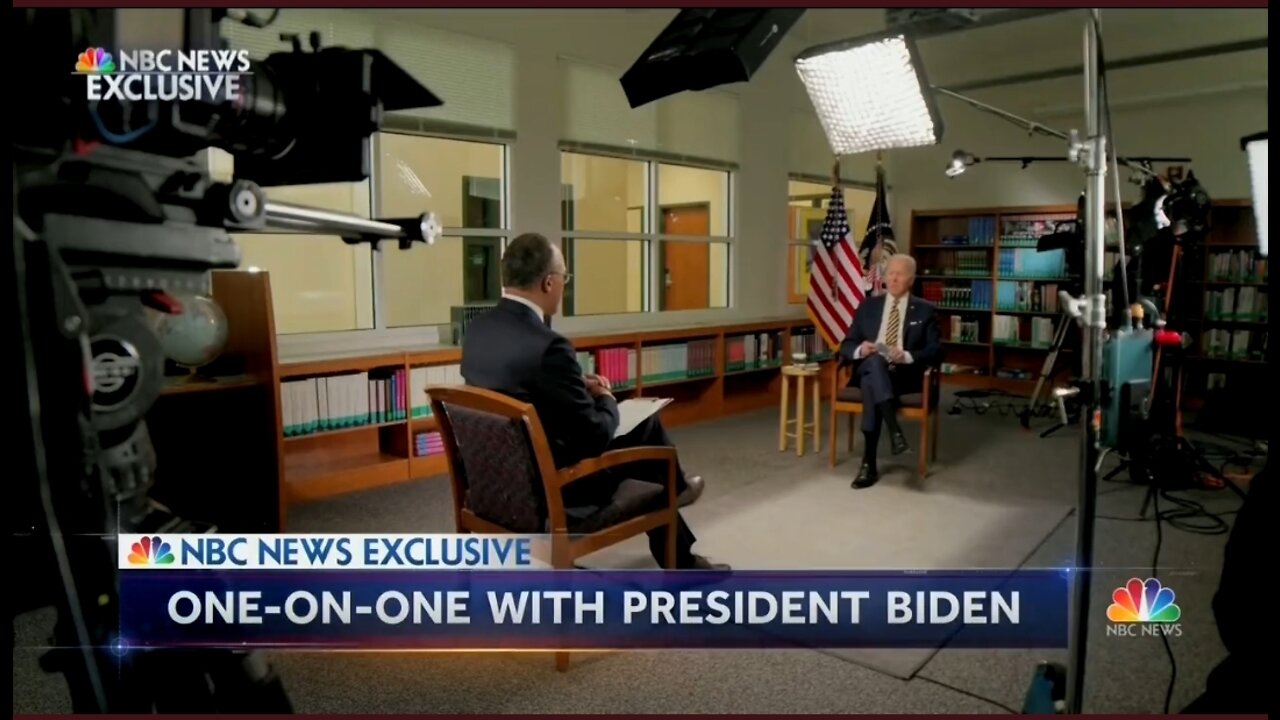 When Confronted On Inflation, Biden Calls NBC's Holt A Wise Guy