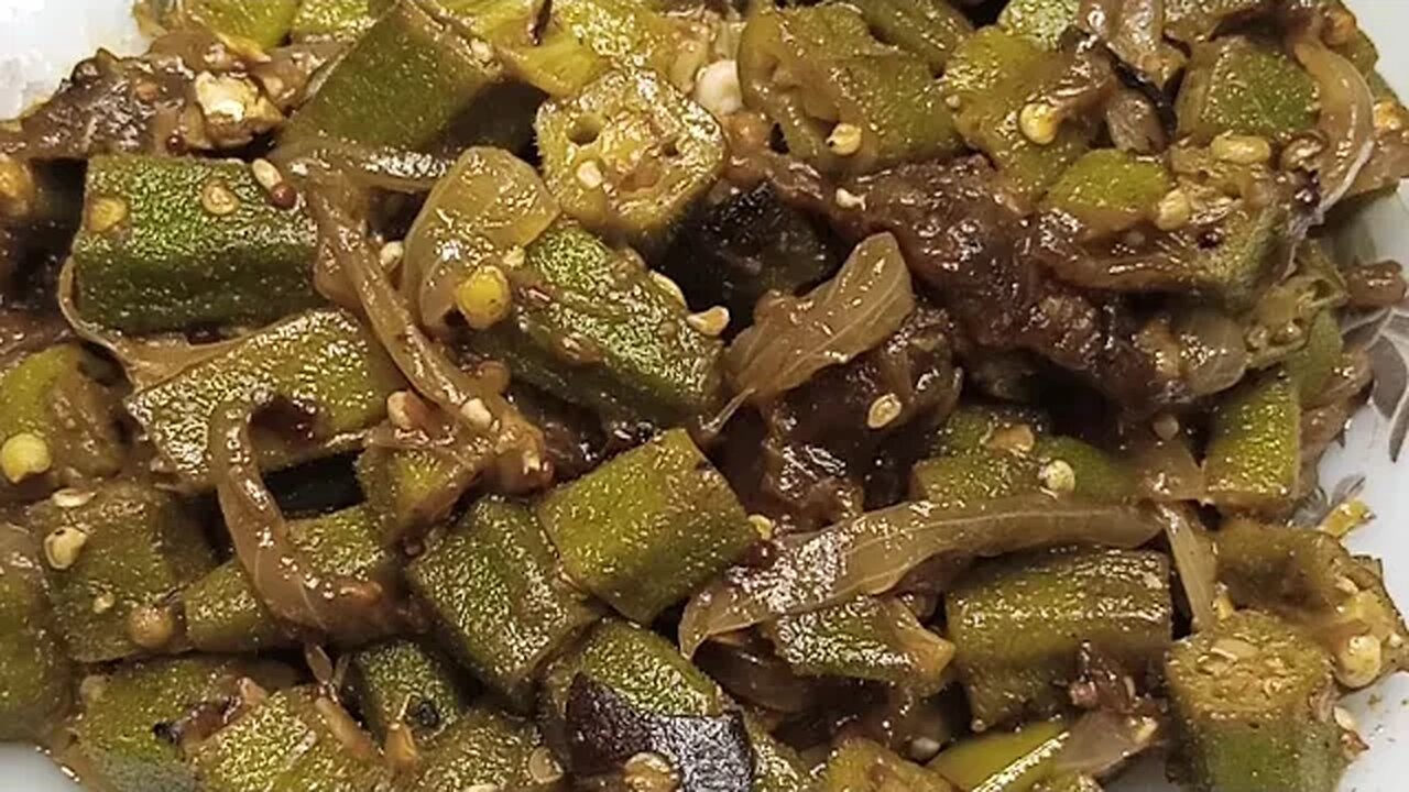 بھنڈی کی لاجواب ریسپی جو ایک بار کھاے کھاتا چلا جاےمن نا بھرے،Bhindi fry recipe,ओकरा मसाला