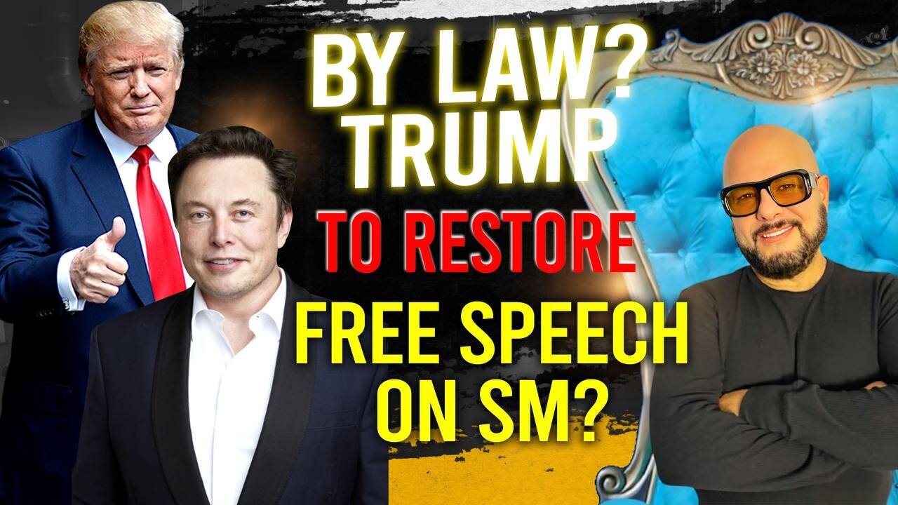 Trump to restore Free speech in America on All Social Media. There will be 0.000 choice!!