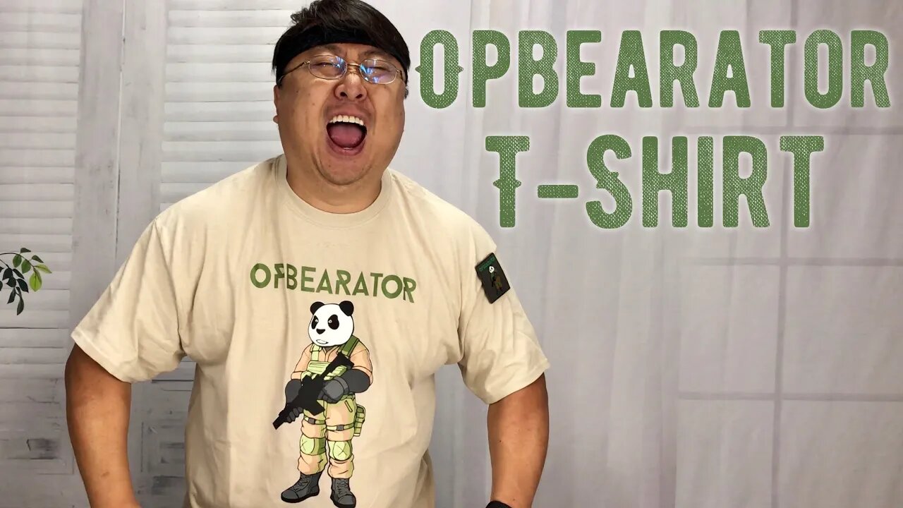 Tactical OpBearator T-Shirt from Kilo Charlie Clothing