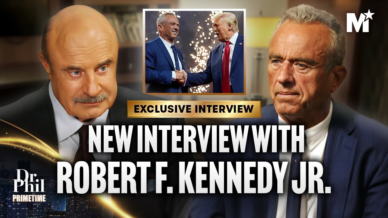 RFK Jr. Interviewed by Dr. Phil on the Endorsement of President Trump and its Impact (8/29/24)