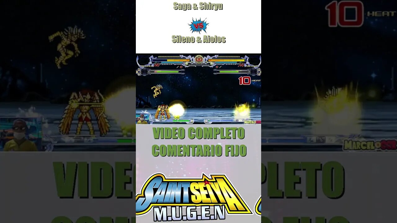Saga & Shiryu Vs. Sileno & Aiolos - Saint Seiya #shorts #saintseiya #cdz #cavzod #saintseiyacosplay