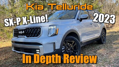 2023 Kia Telluride SX Prestige X-Line: Start Up, Test Drive & In Depth Review