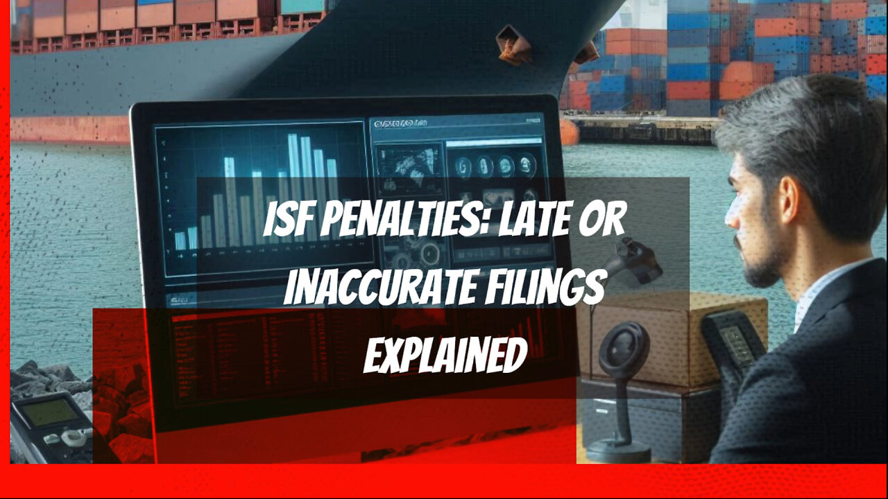 Mastering ISF Filings: Avoid Penalties and Ensure Smooth Imports!