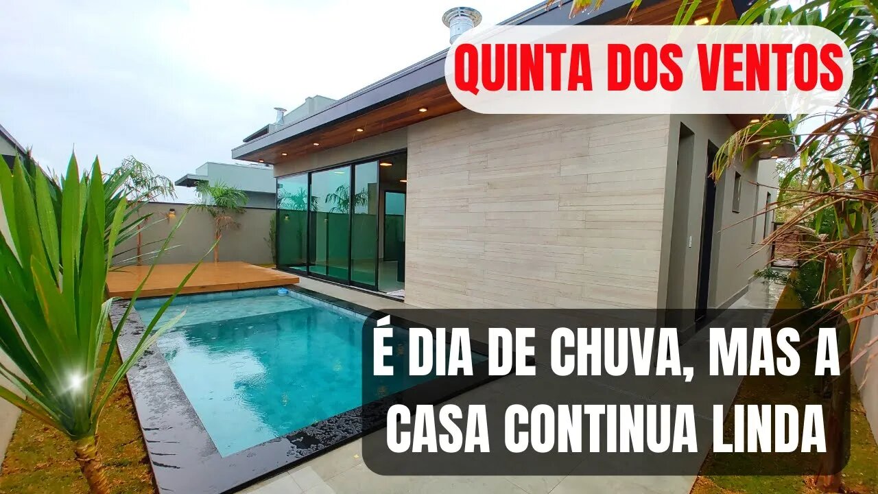 CASA0321 LINDA CASA TÉRREA NO CONDOMÍNIO QUINTA DOS VENTOS EM RIBEIRÃO PRETO