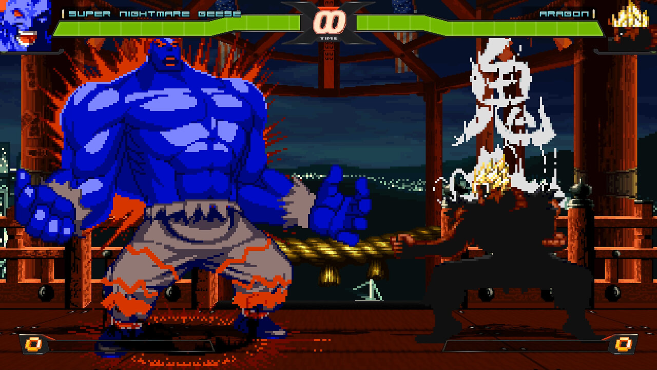 MUGEN - SUPER NIGHTMARE GEESE vs. Aragon - Download