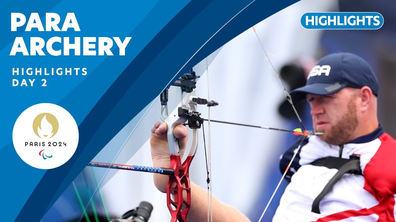 _Para Archery Highlights Day 2 Paris 2024 Paralympic Games